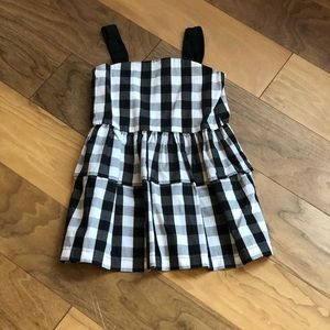 Black and white kate spade summer dress